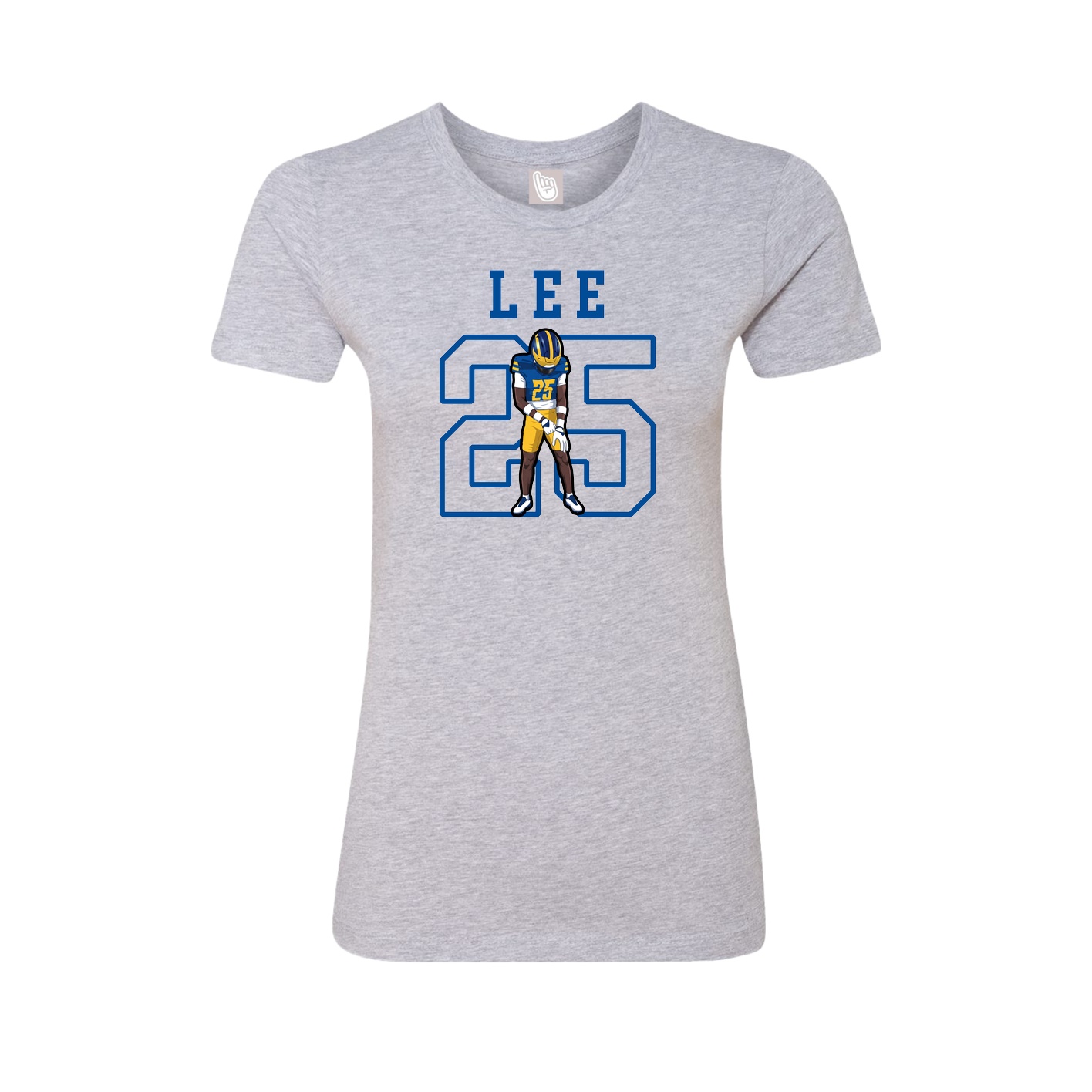 Fitted Women's Tee — Shirsey in Grey
