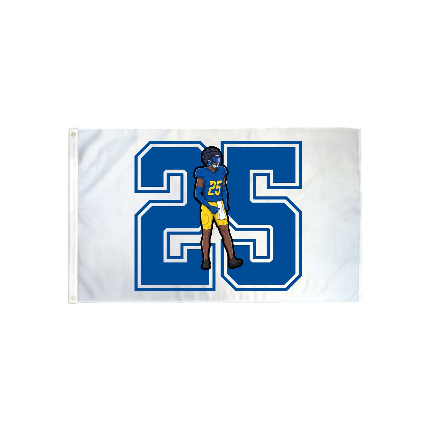 3x5 Flag — Number in Classic