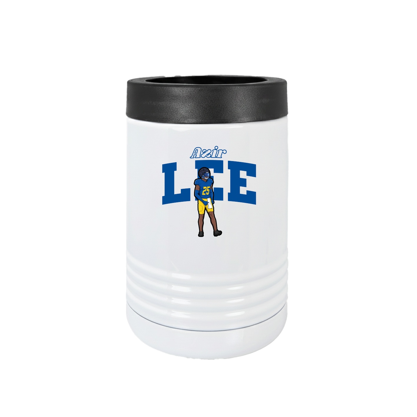 Beverage Holder — Name Arch in White
