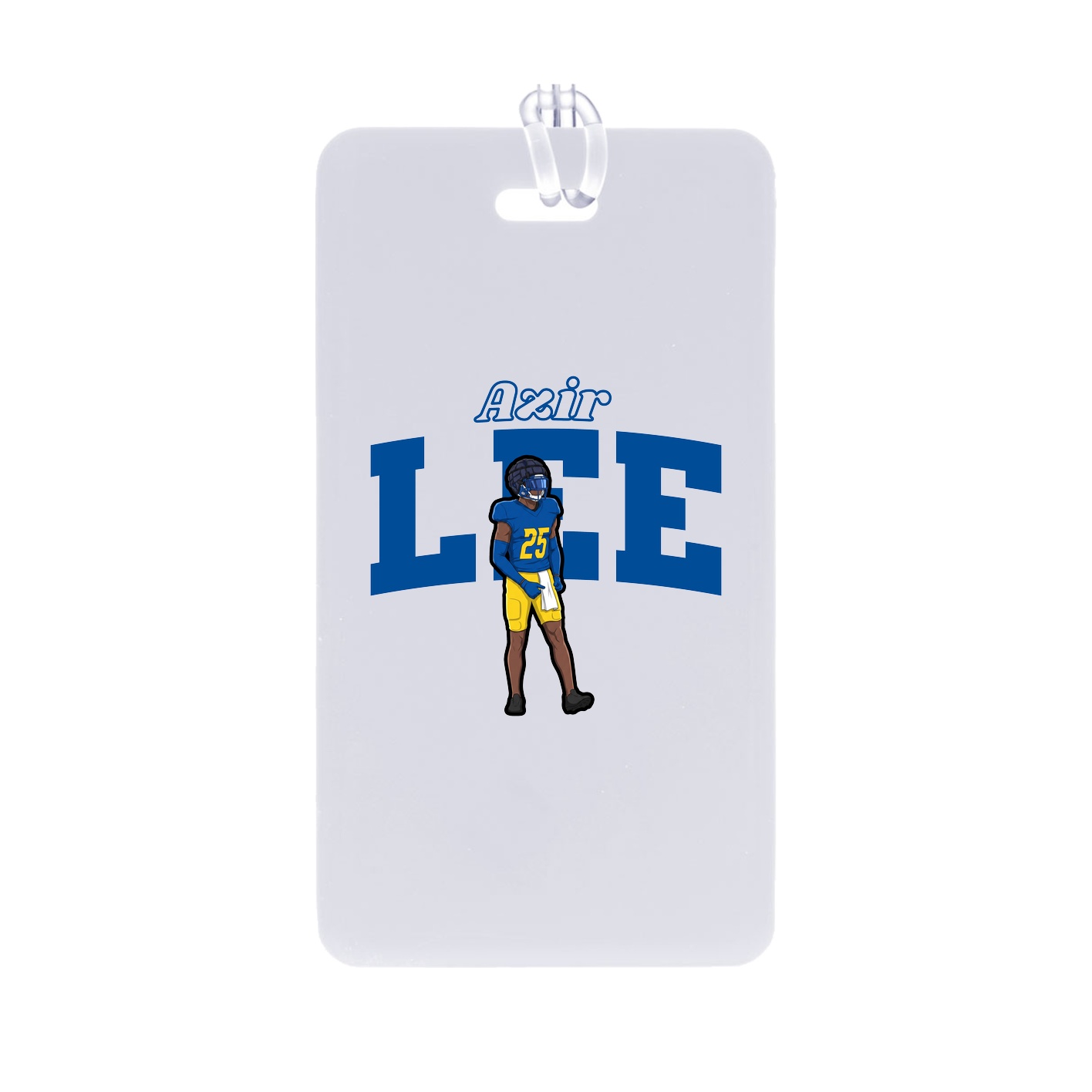 Bag Tag — Name Arch in Classic