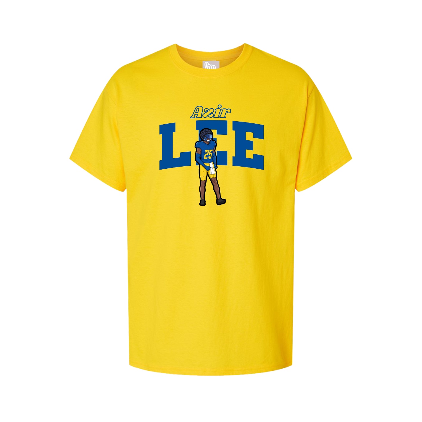 Youth Tee — Name Arch in Gold