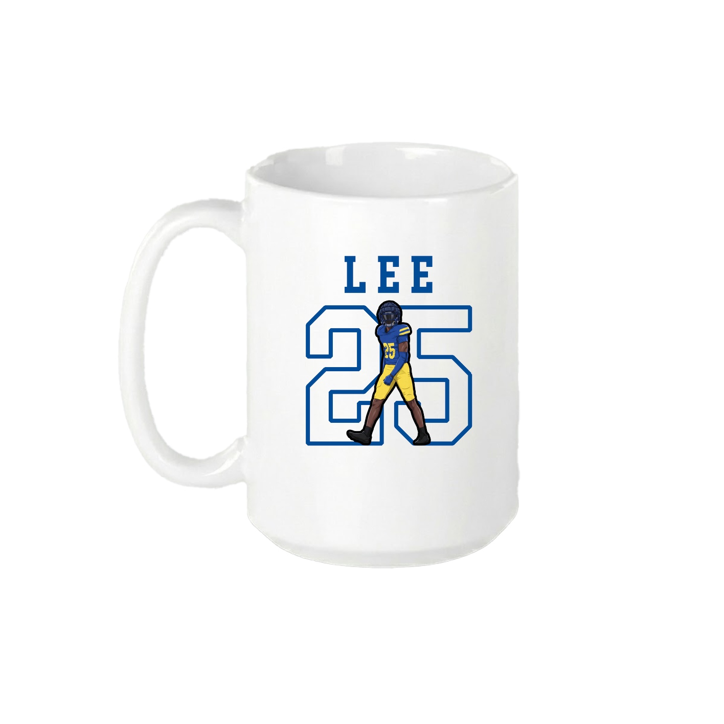 15oz Coffee Mug — Shirsey in White