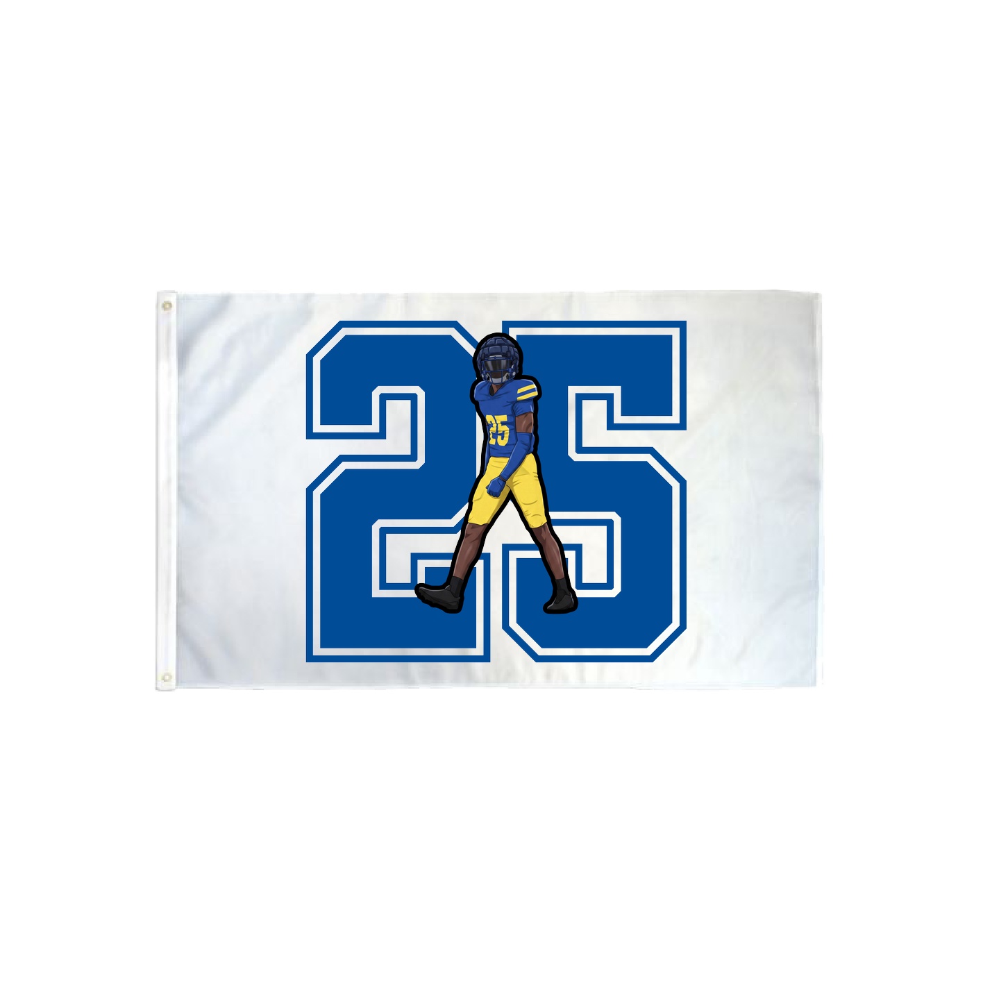 3x5 Flag — Number in Classic