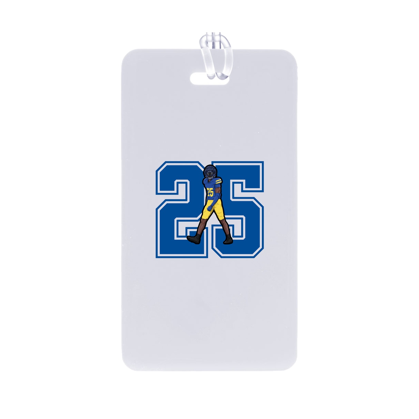Bag Tag — Number in Classic