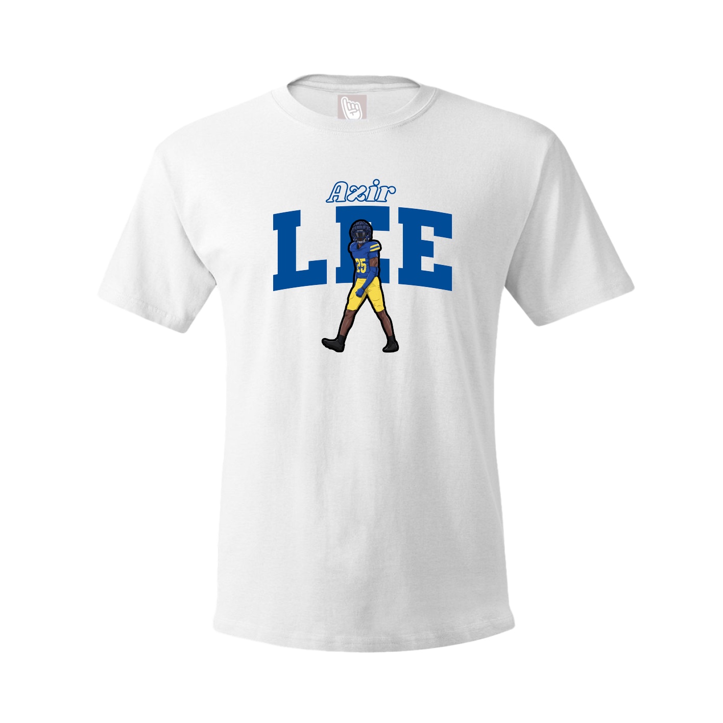 Tee — Name Arch in White