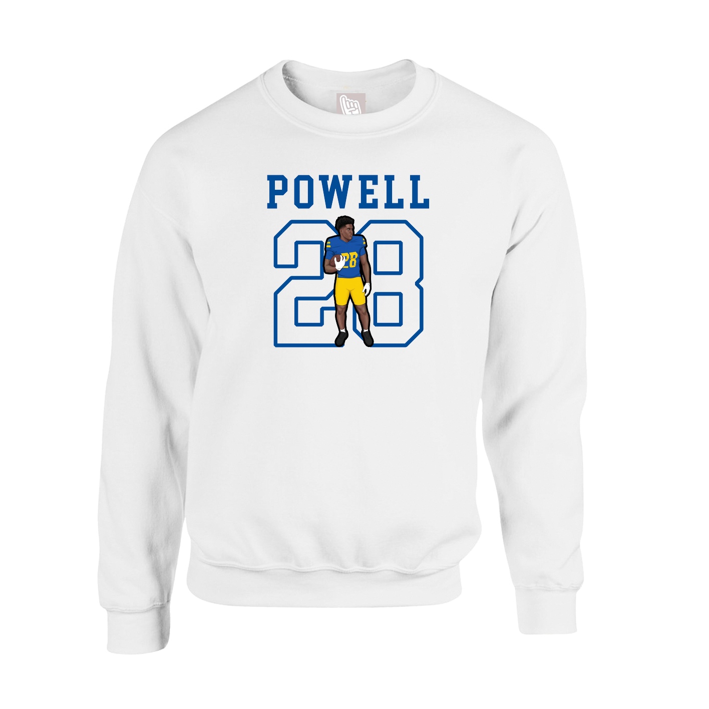 Fleece Crew — Shirsey in White