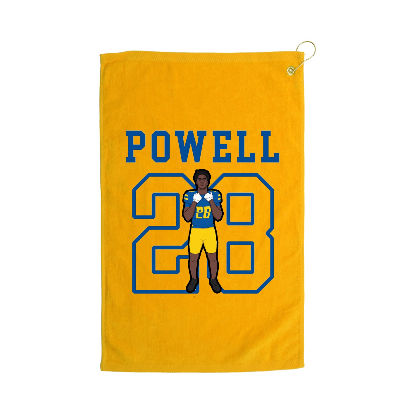 Golf Towel — Shirsey in Gold