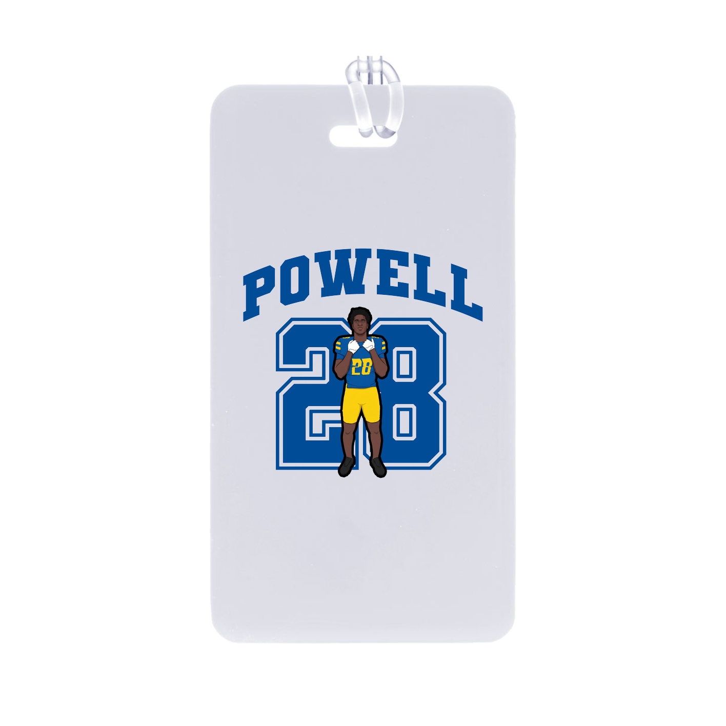 Bag Tag — Number in Classic