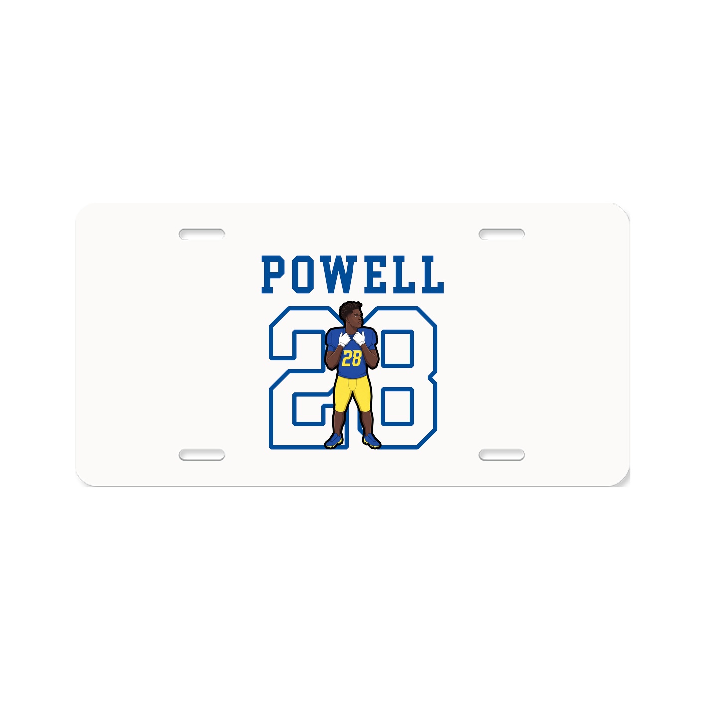 License Plate — Shirsey in Classic