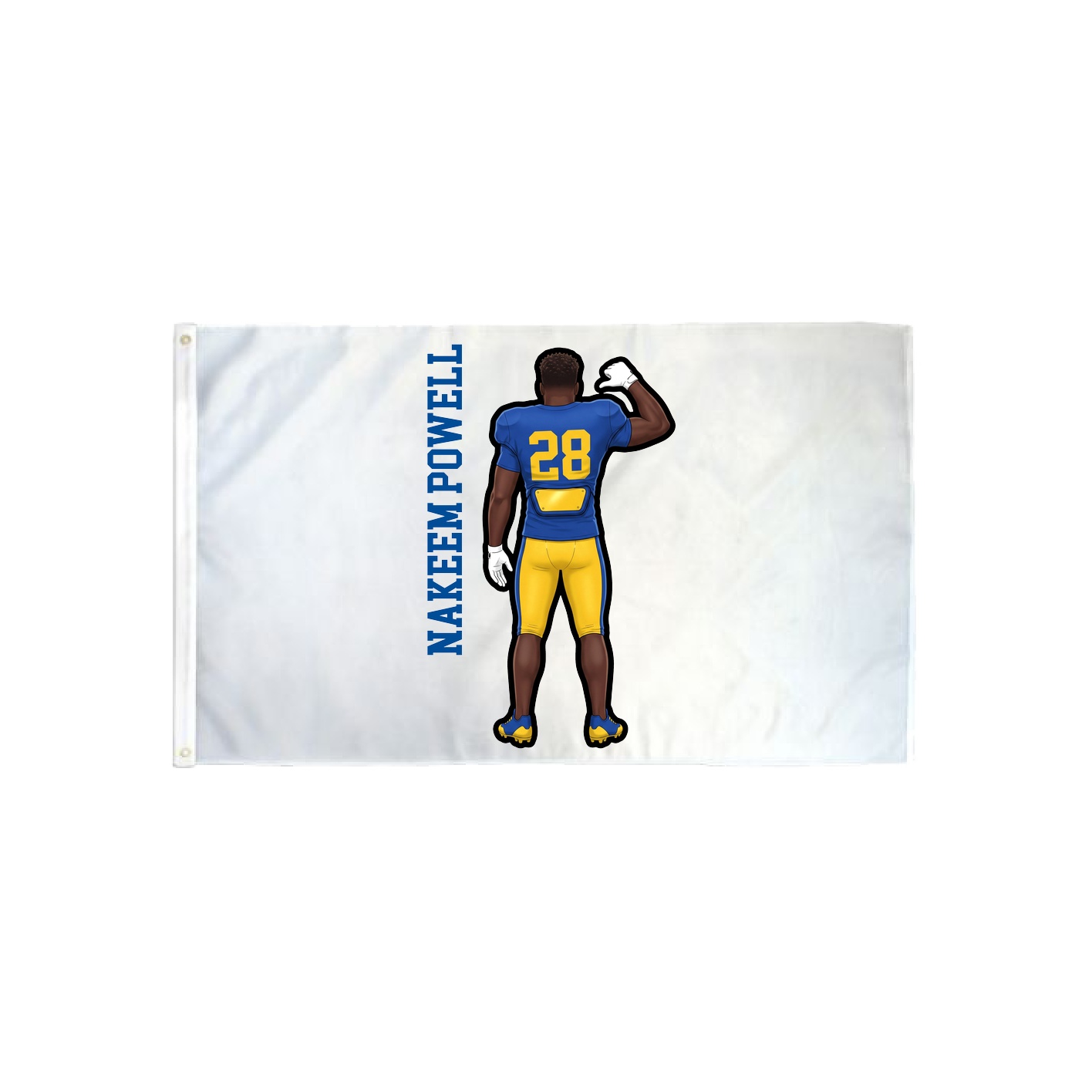 3x5 Flag — Name Vertical in Classic