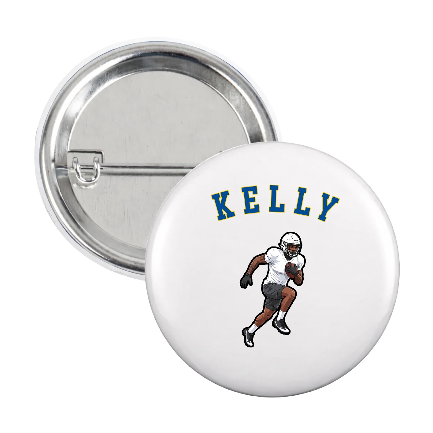 Game Day Button — Shirsey Arch in White