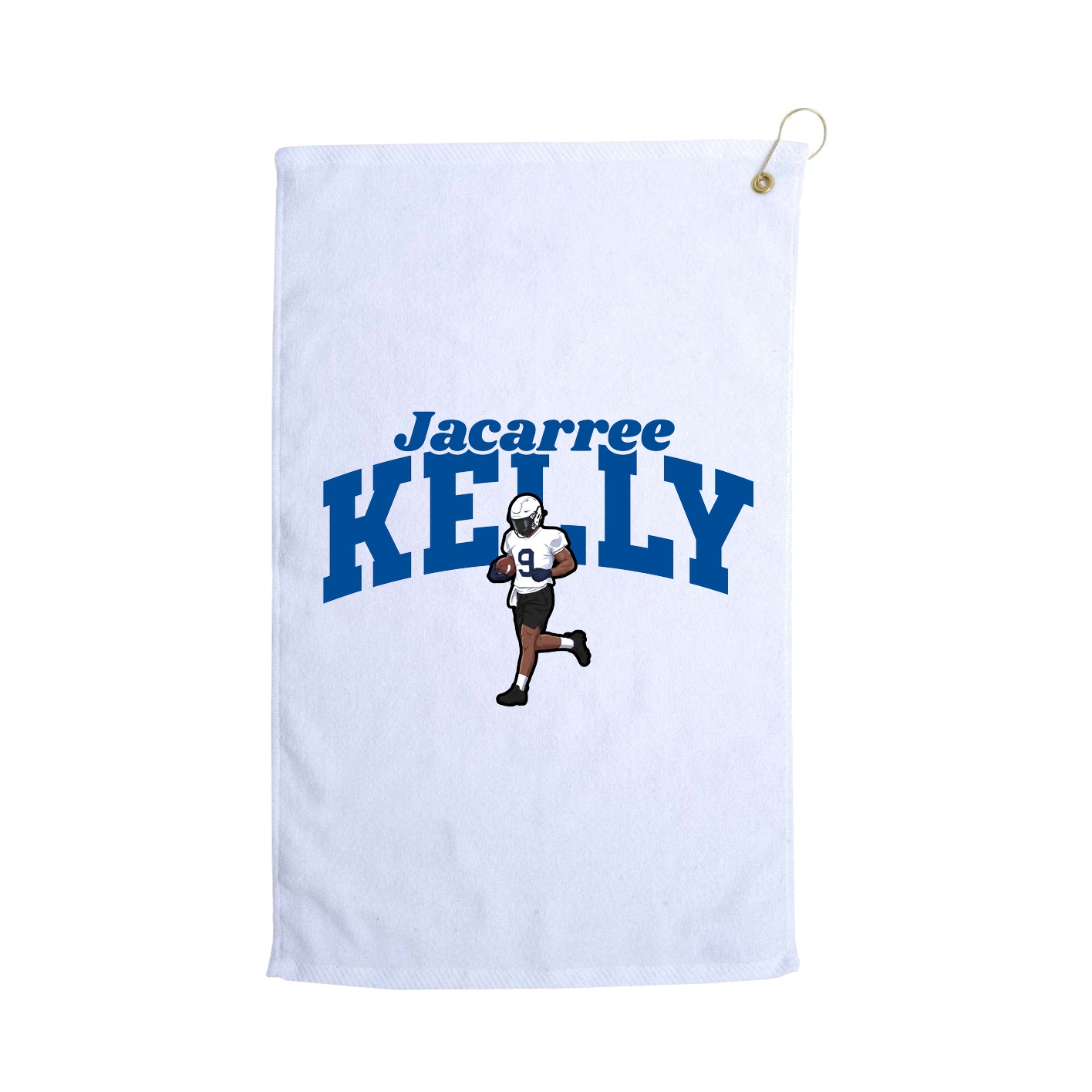 Golf Towel — Signature Arch in White