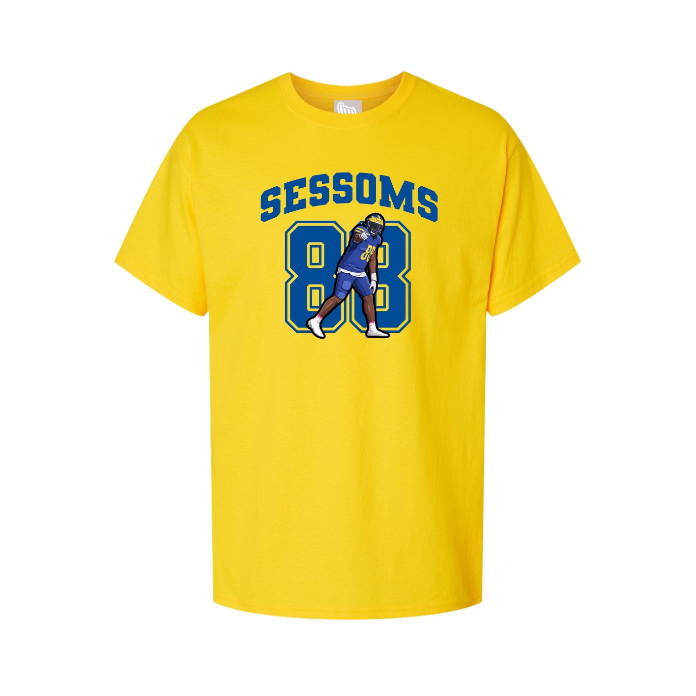 Youth Tee — Number in Gold