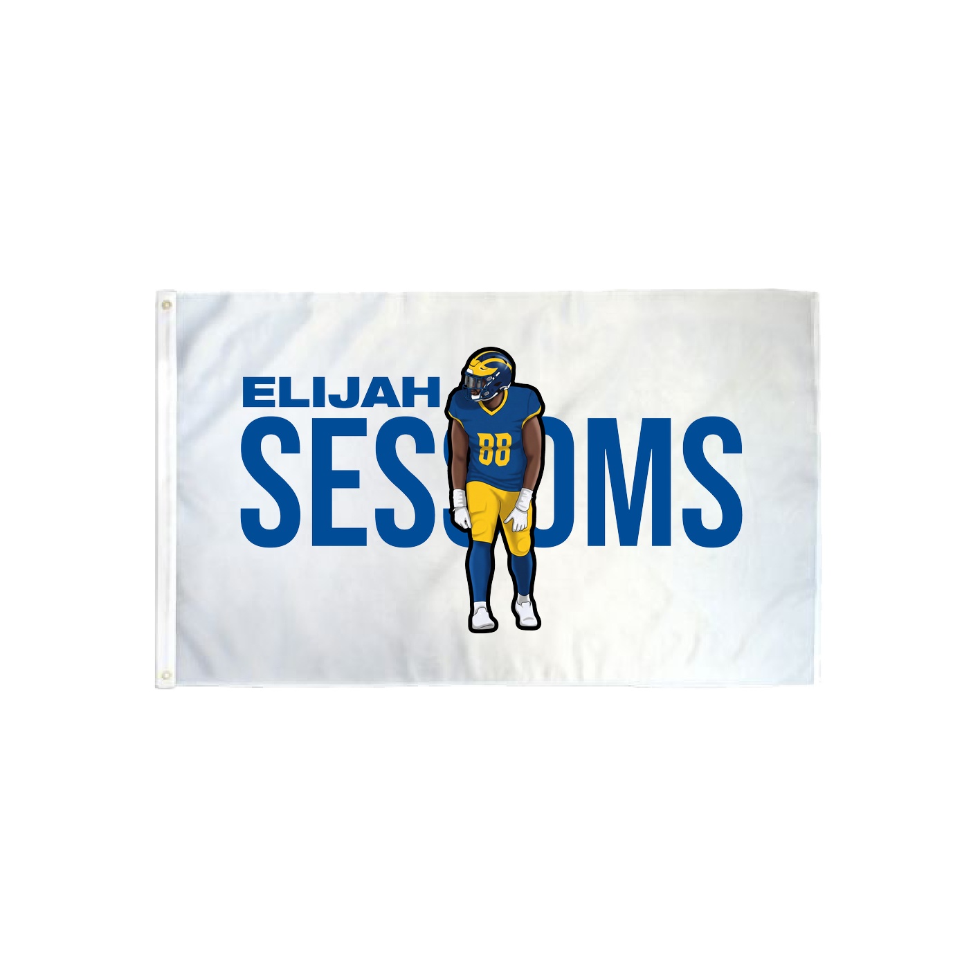 3x5 Flag — Player Name in Classic