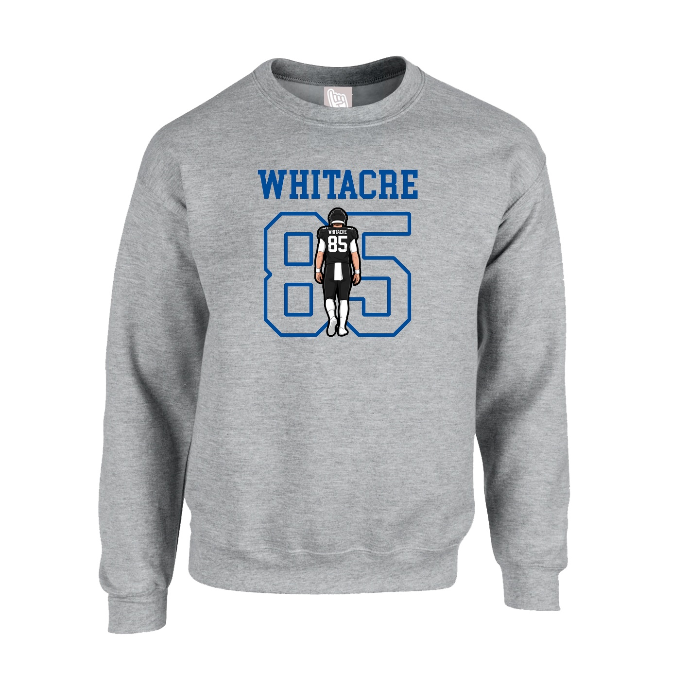 Fleece Crew — Shirsey in Grey