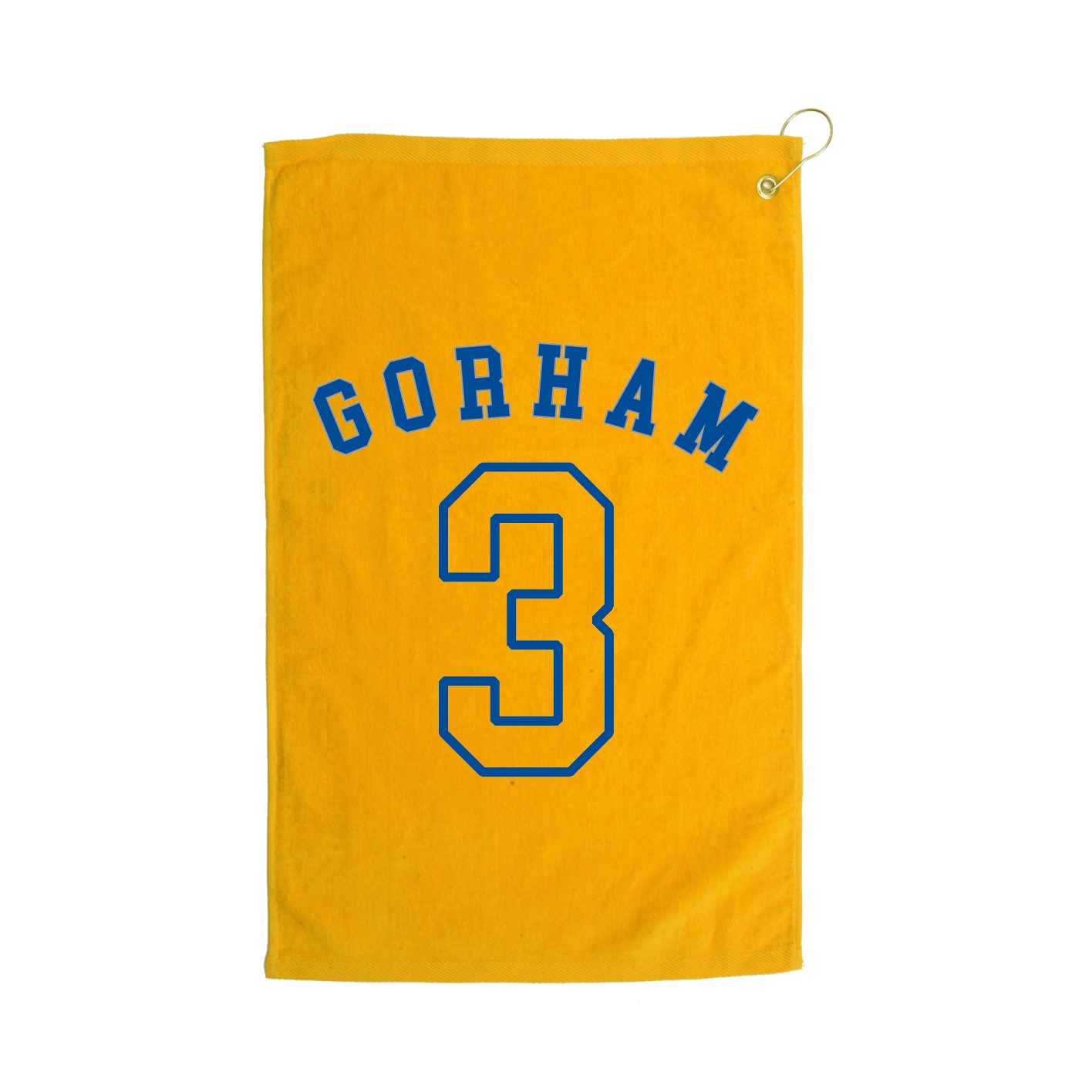 Golf Towel — Shirsey Arch in Gold