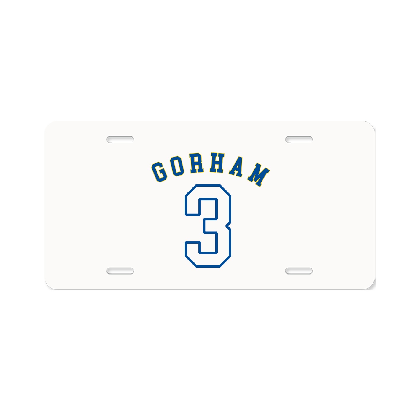 License Plate — Shirsey Arch in Classic