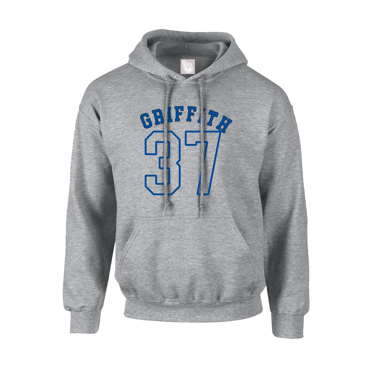 Youth Hoodie — Shirsey Arch in Grey
