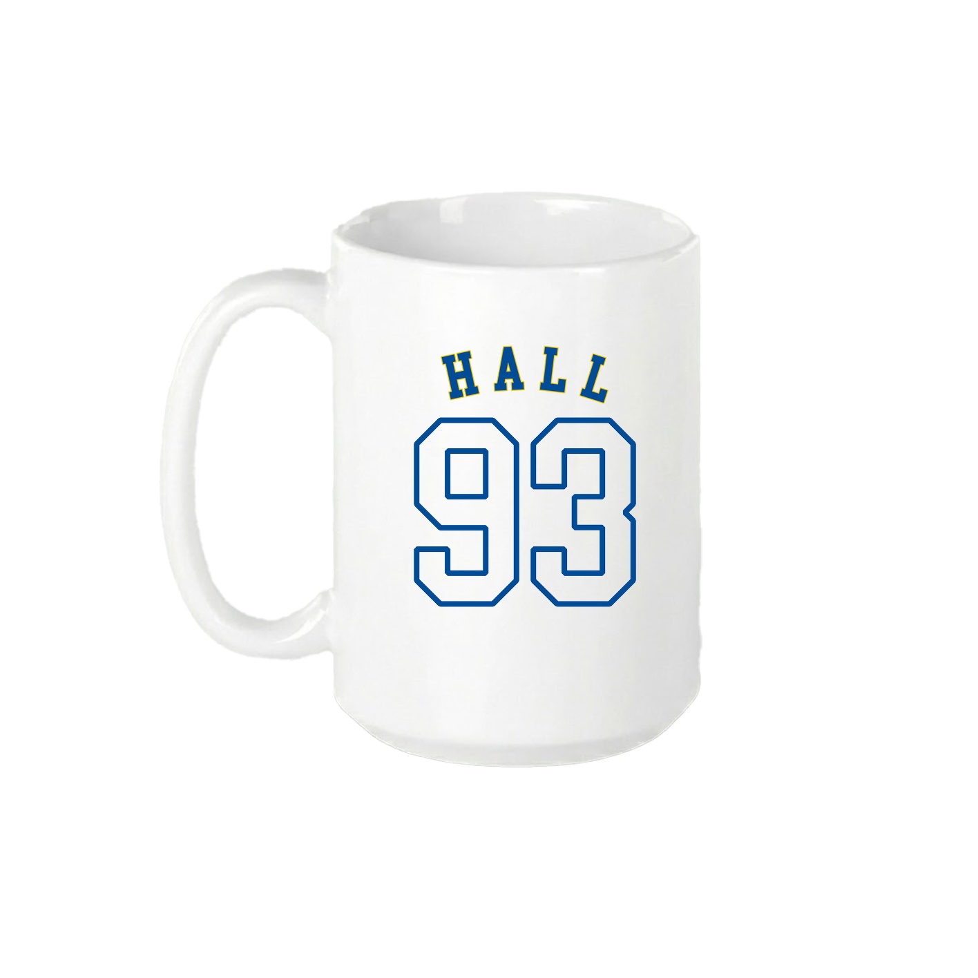 15oz Coffee Mug — Shirsey Arch in White