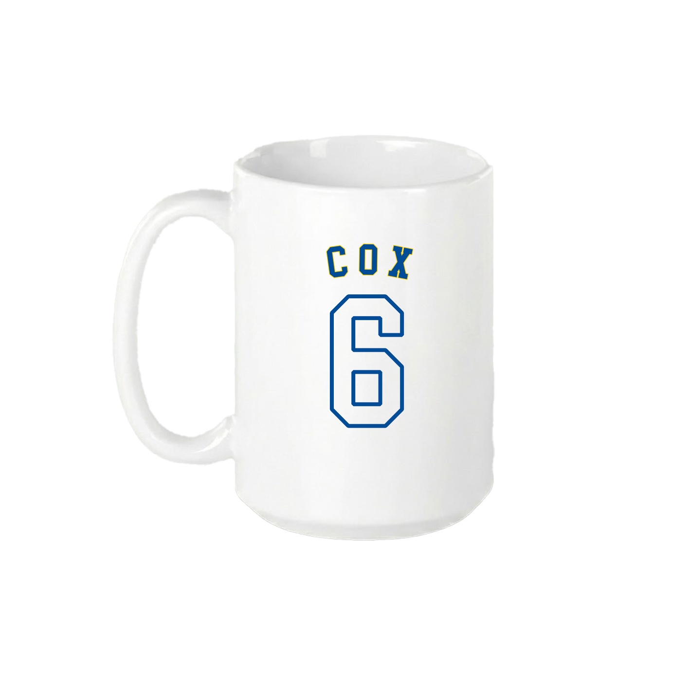 15oz Coffee Mug — Shirsey Arch in White
