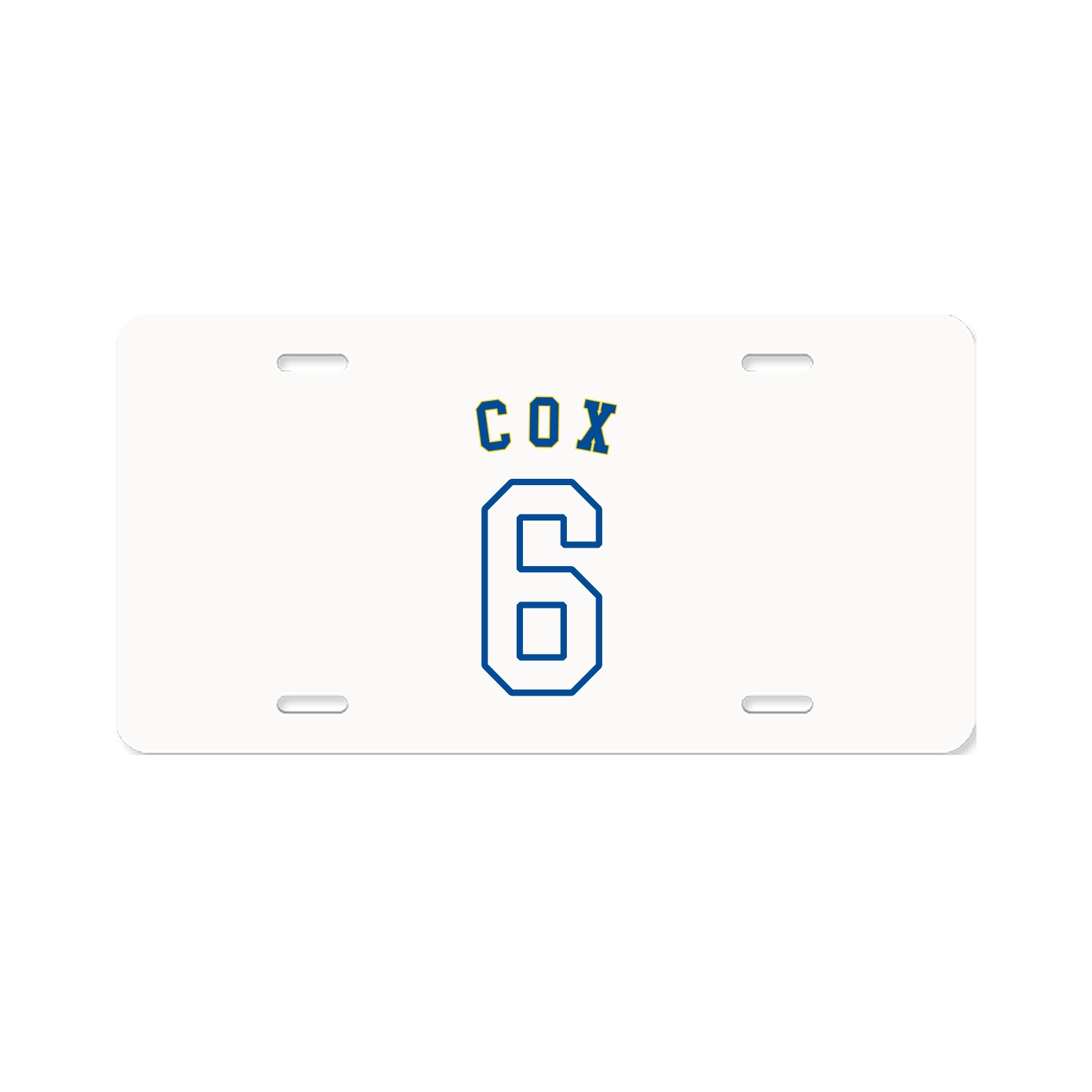 License Plate — Shirsey Arch in Classic