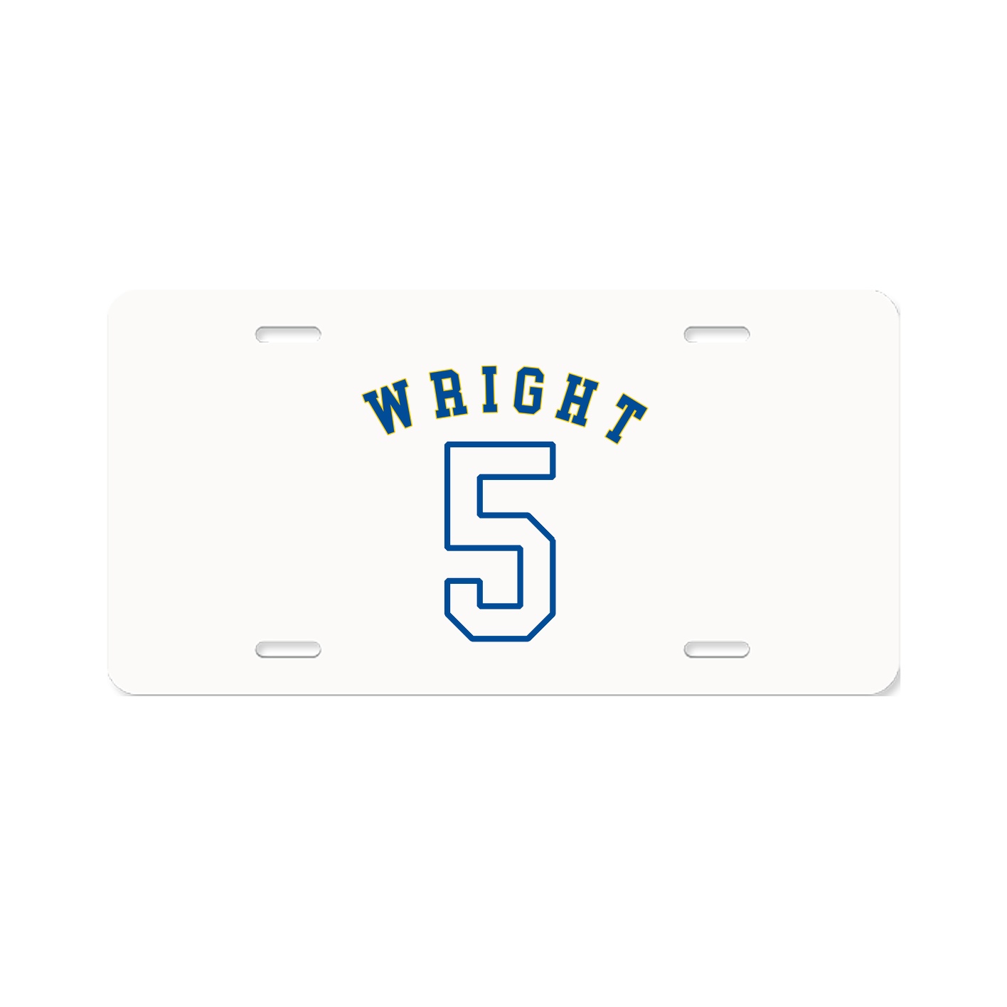 License Plate — Shirsey Arch in Classic