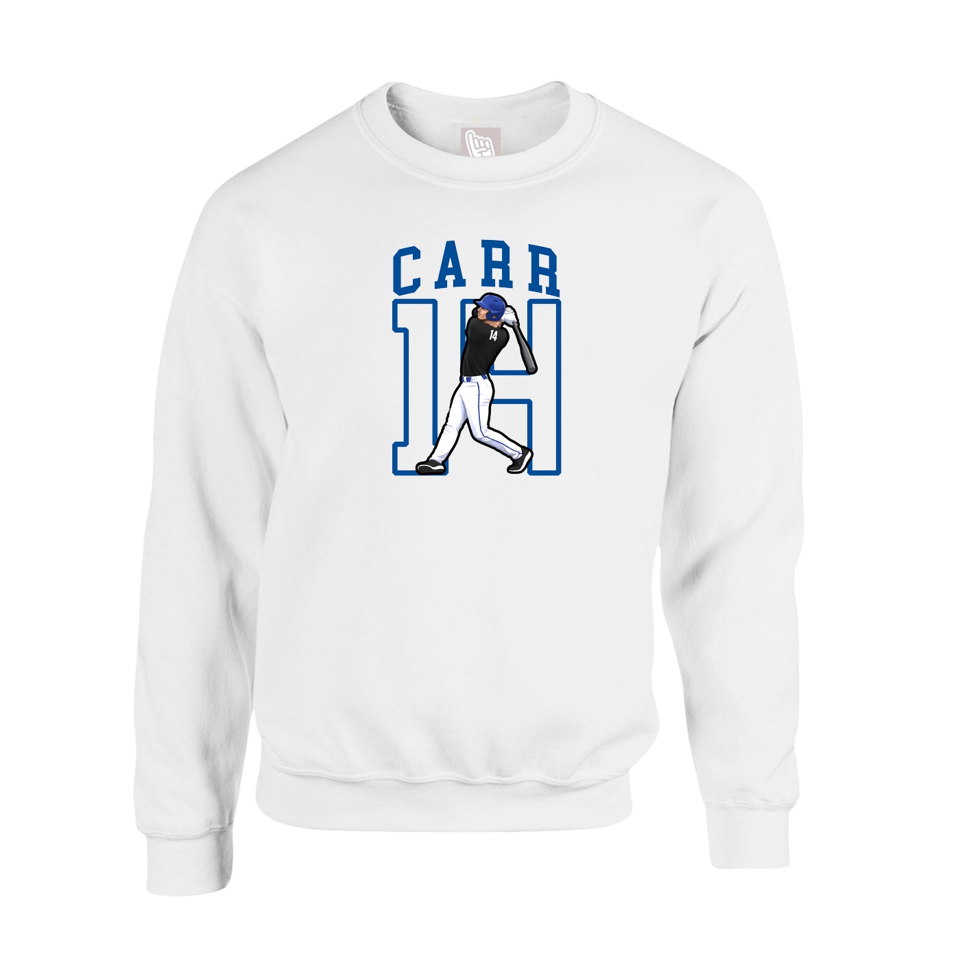 Fleece Crew — Shirsey in White