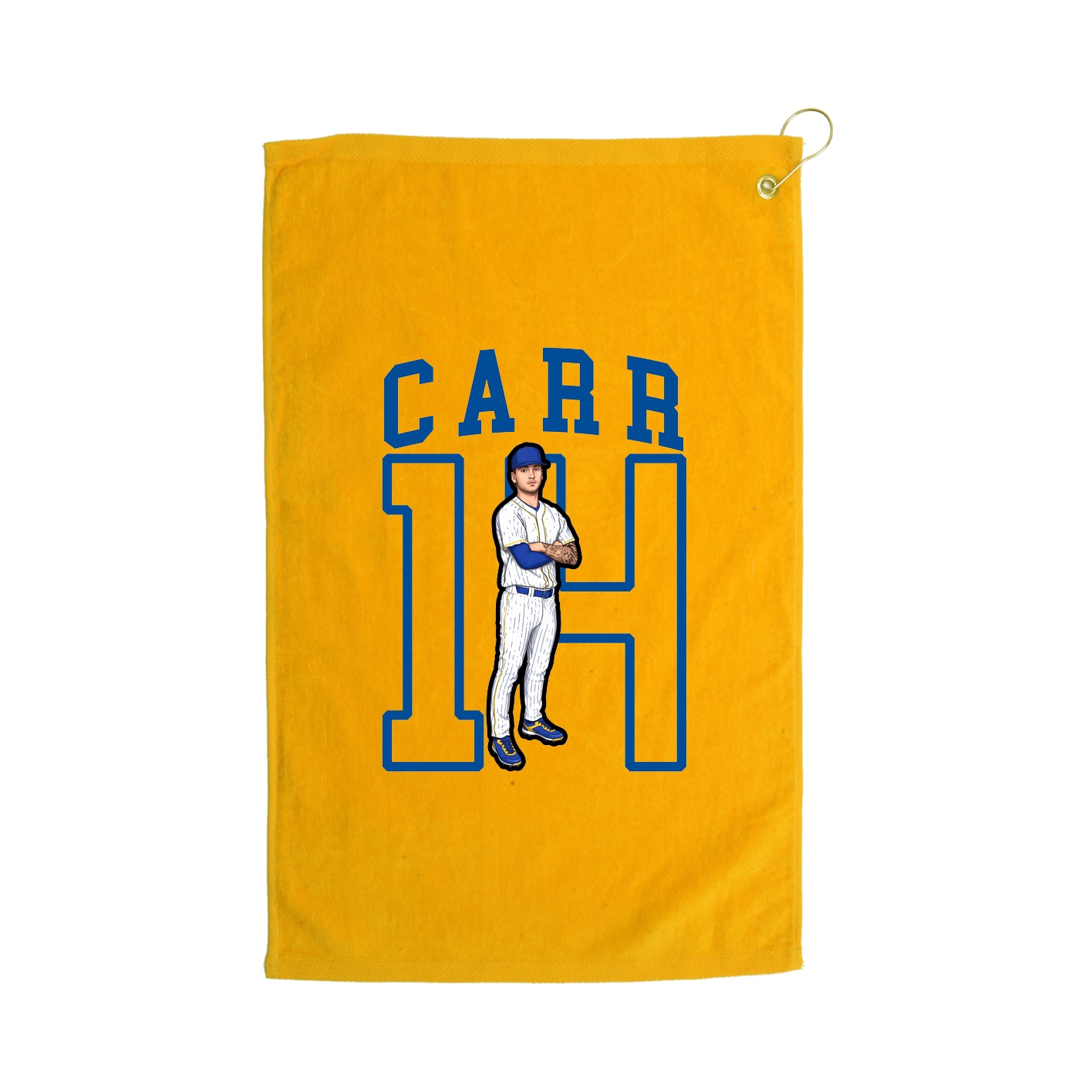 Golf Towel — Shirsey in Gold
