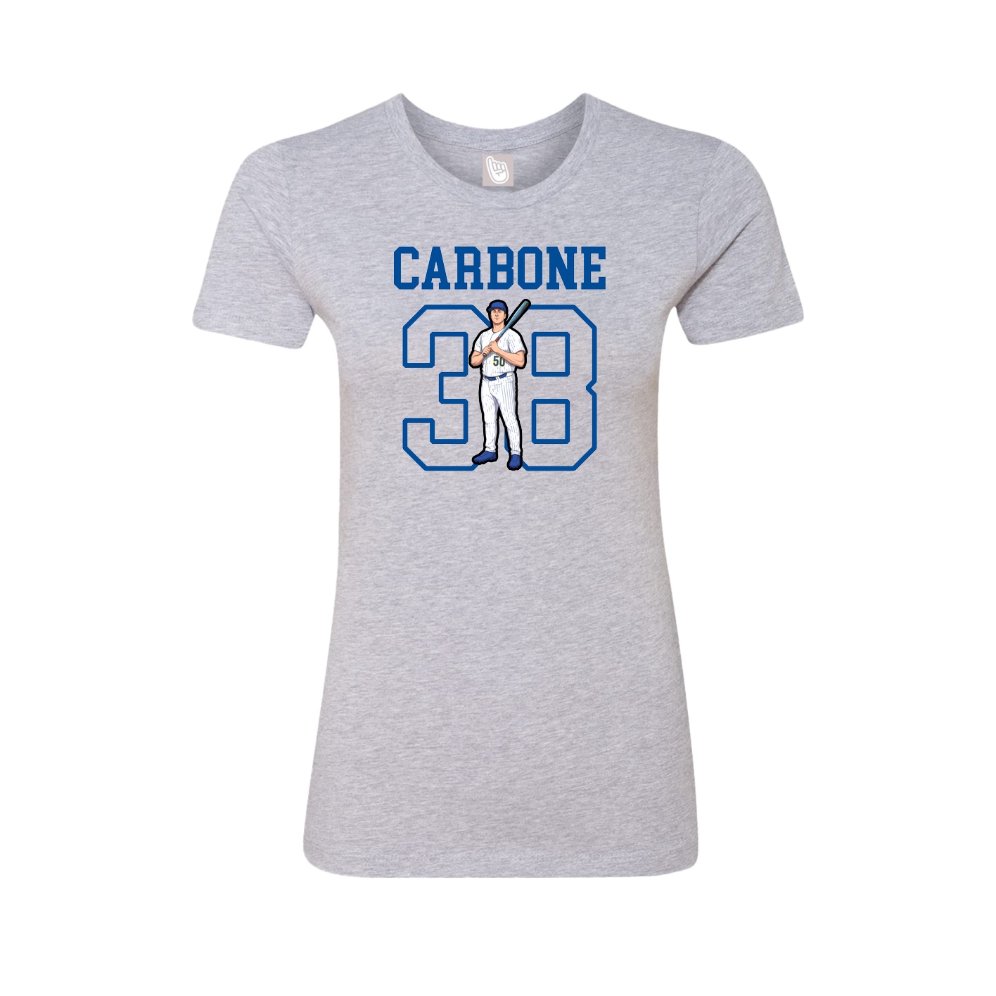 Fitted Women's Tee — Shirsey in Grey