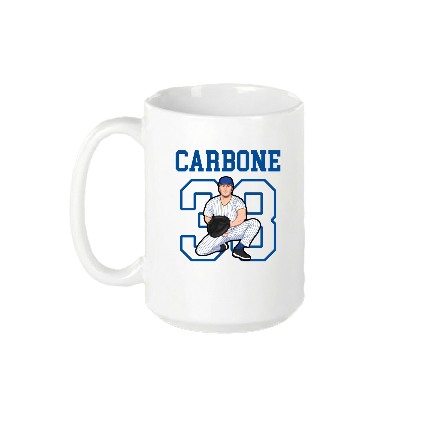 15oz Coffee Mug — Shirsey in White