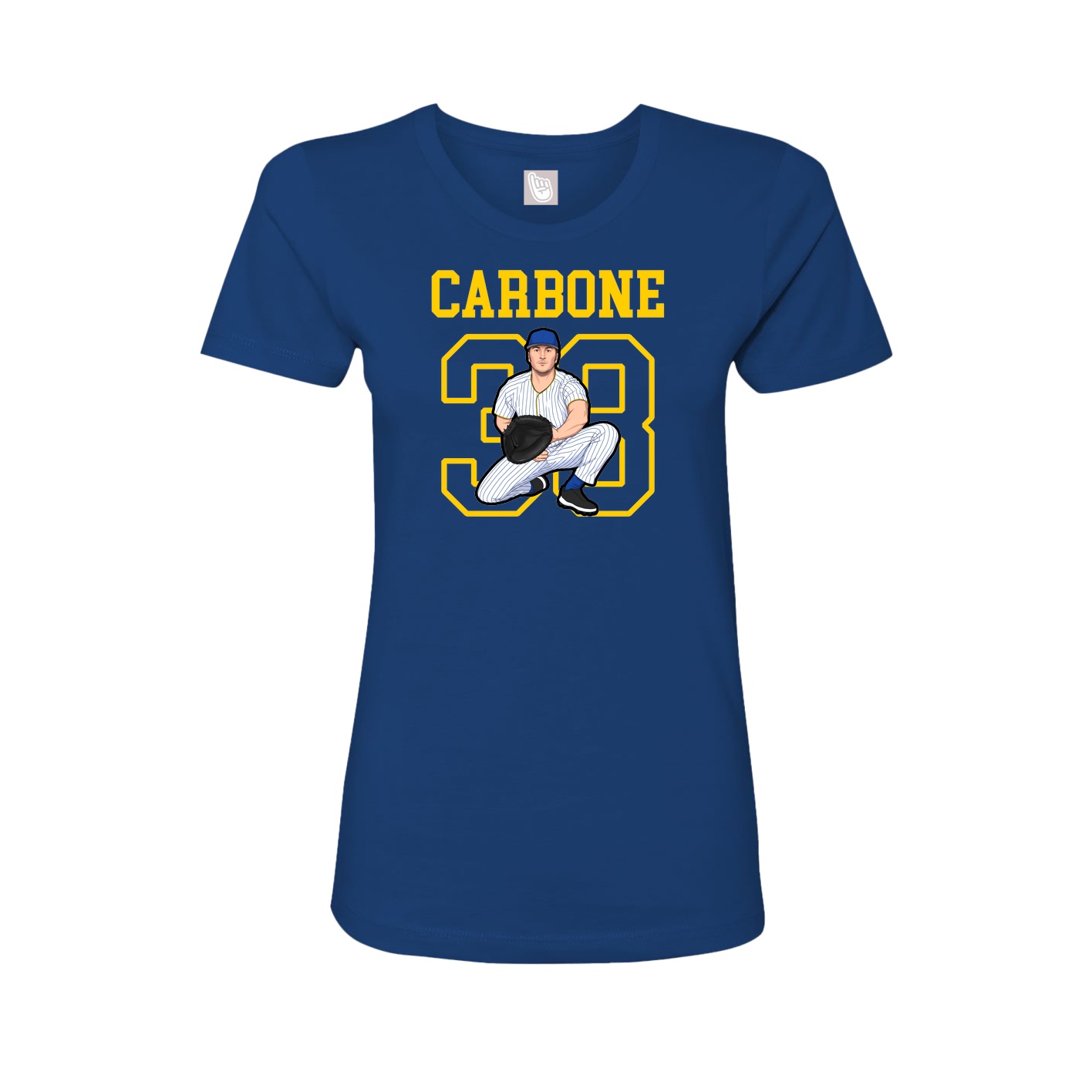 Fitted Women's Tee — Shirsey in Royal
