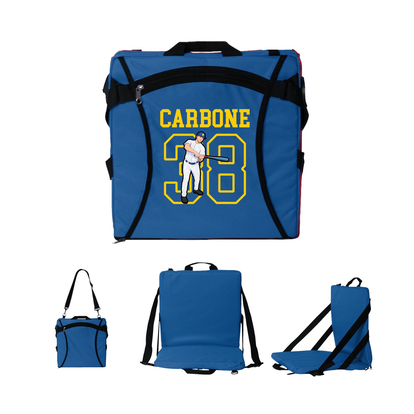 Folding Stadium Seat — Shirsey in Royal