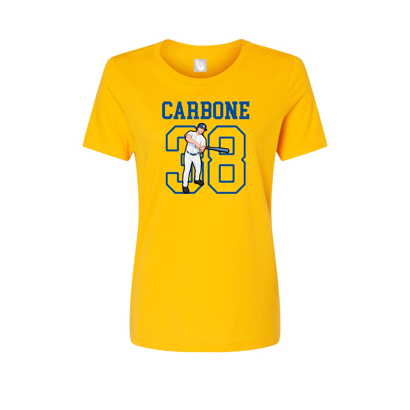 Fitted Women's Tee — Shirsey in Gold