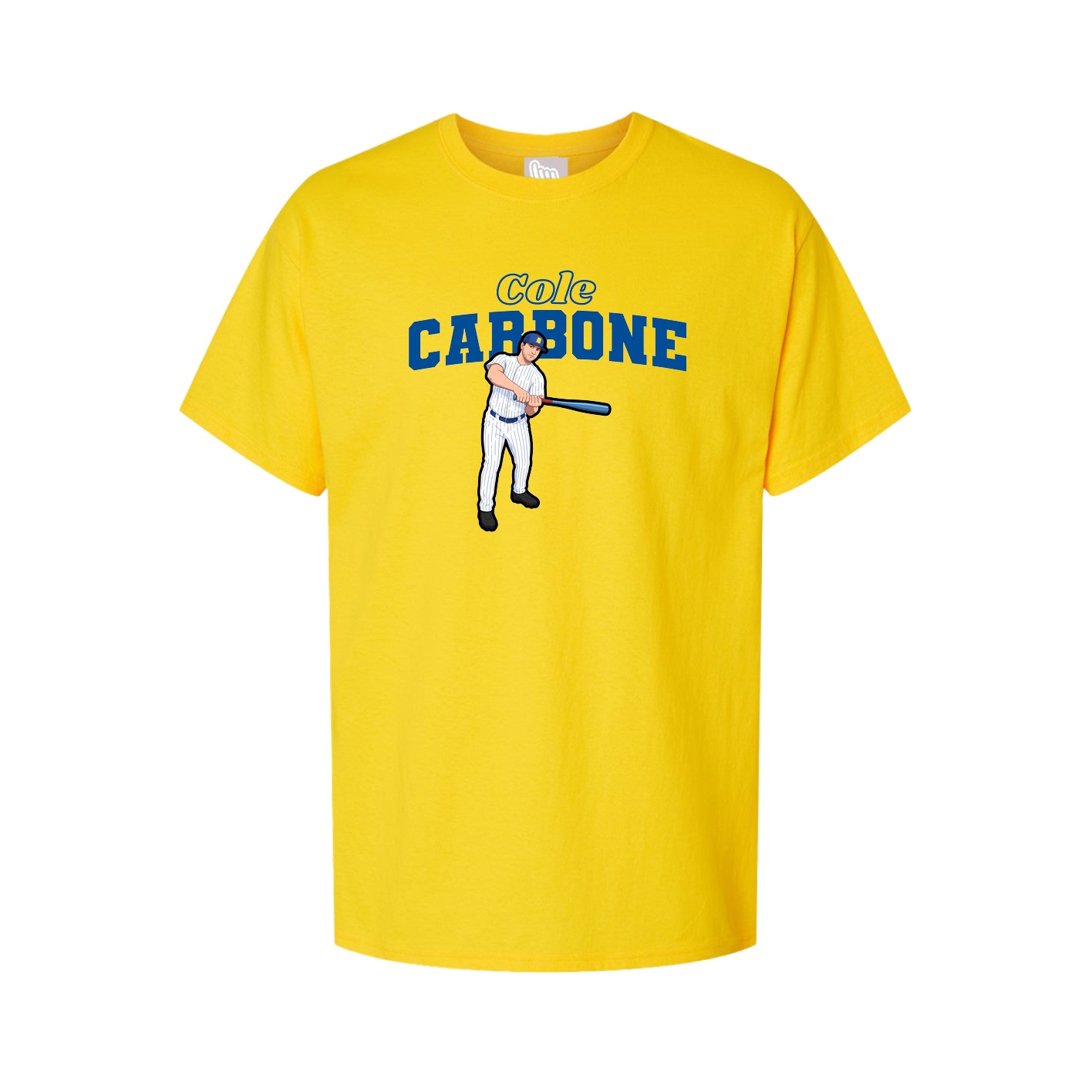Youth Tee — Name Arch in Gold