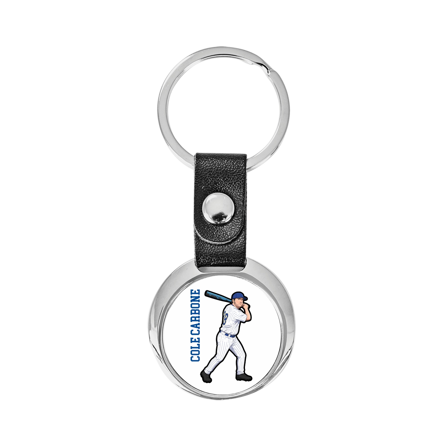 Key Chain — Name Vertical in Classic