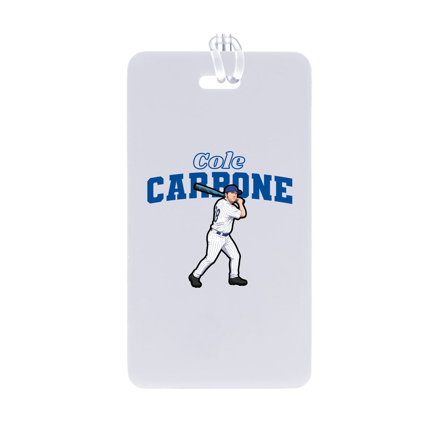 Bag Tag — Name Arch in Classic