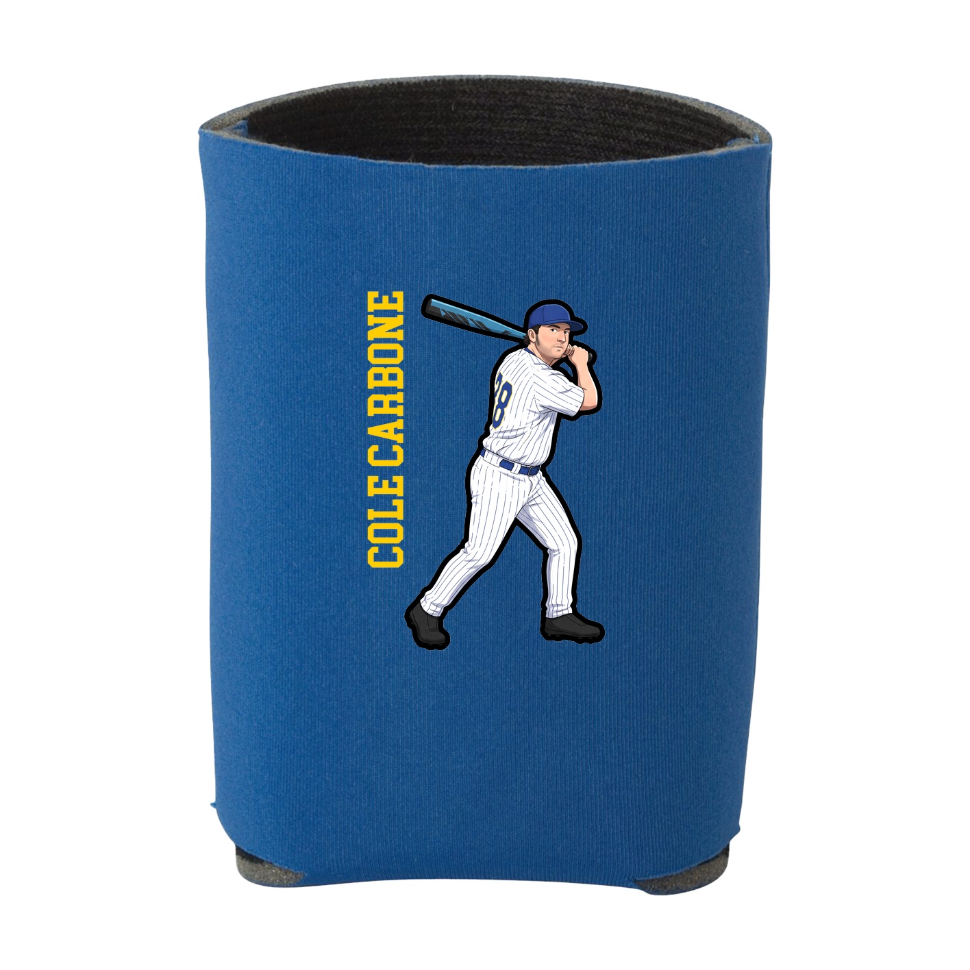Can Holder — Name Vertical in Royal
