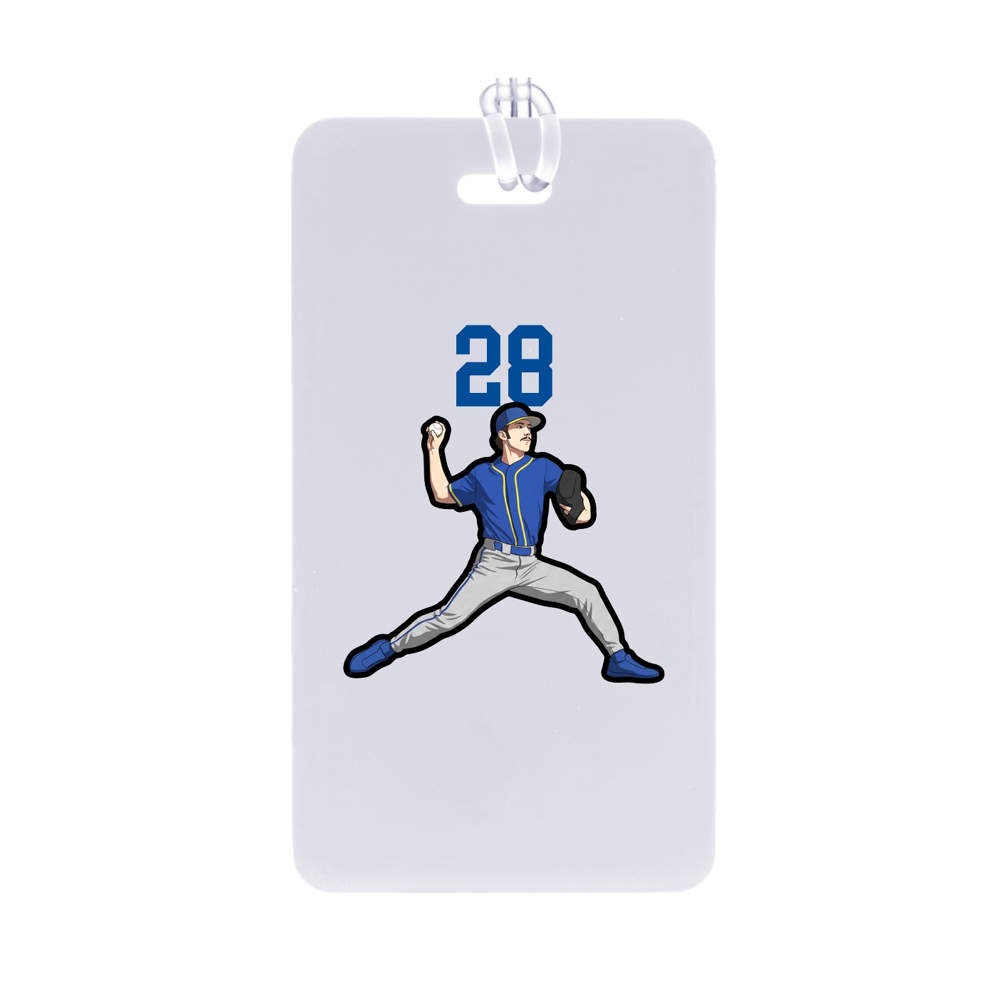 Bag Tag — Number Top in Classic