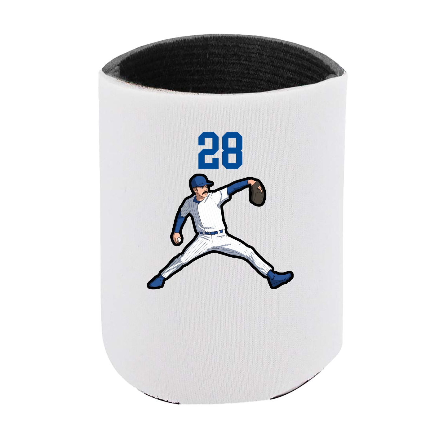 Can Holder — Number Top in White