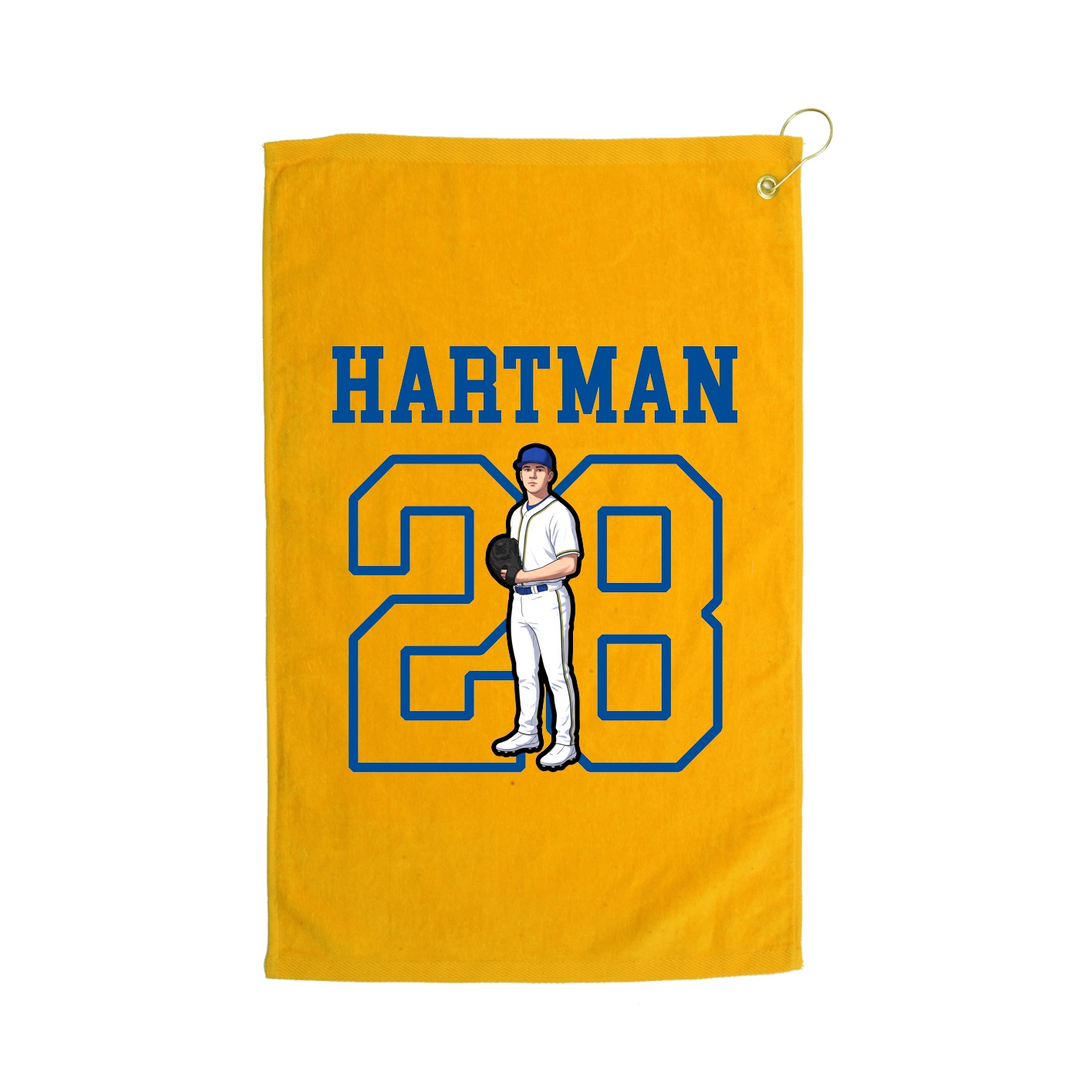 Golf Towel — Shirsey in Gold