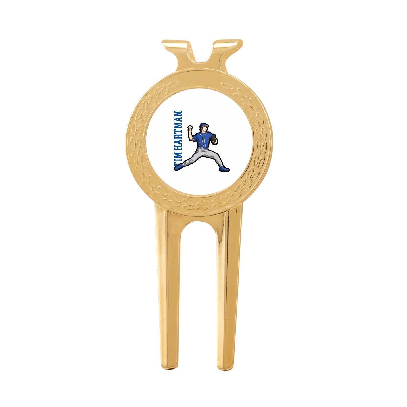 Divot Tool with Ball Marker — Name Vertical in Classic