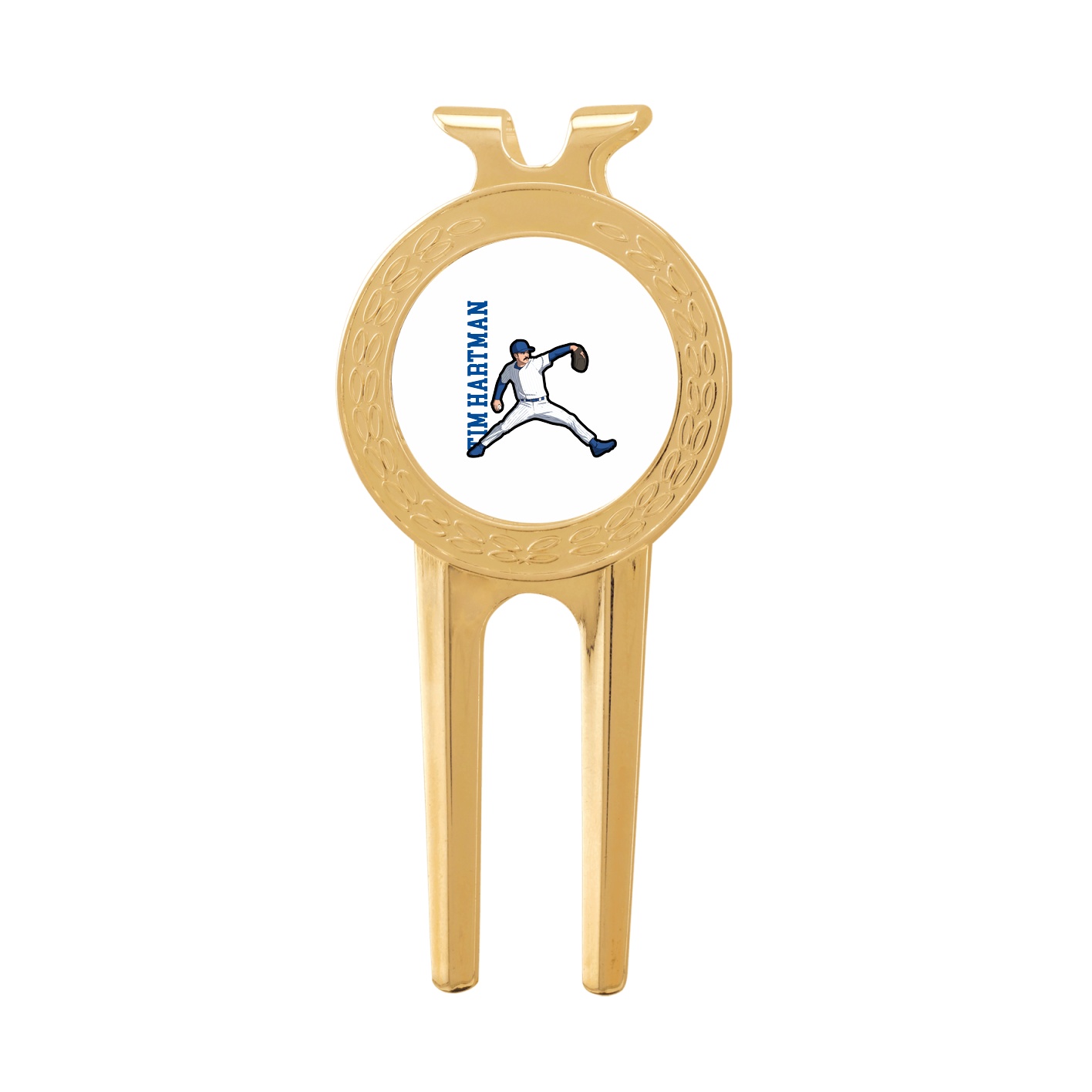 Divot Tool with Ball Marker — Name Vertical in Classic