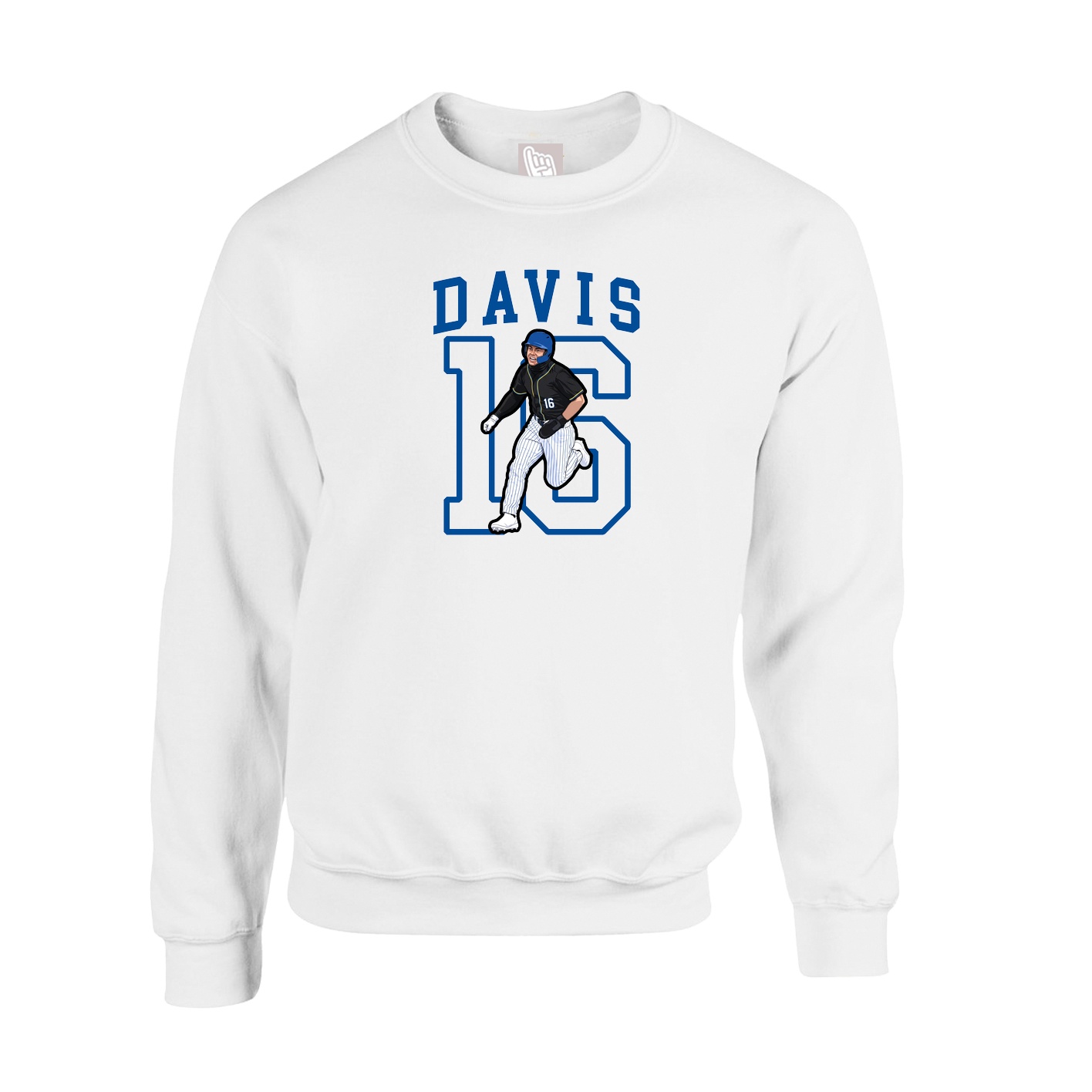 Fleece Crew — Shirsey in White