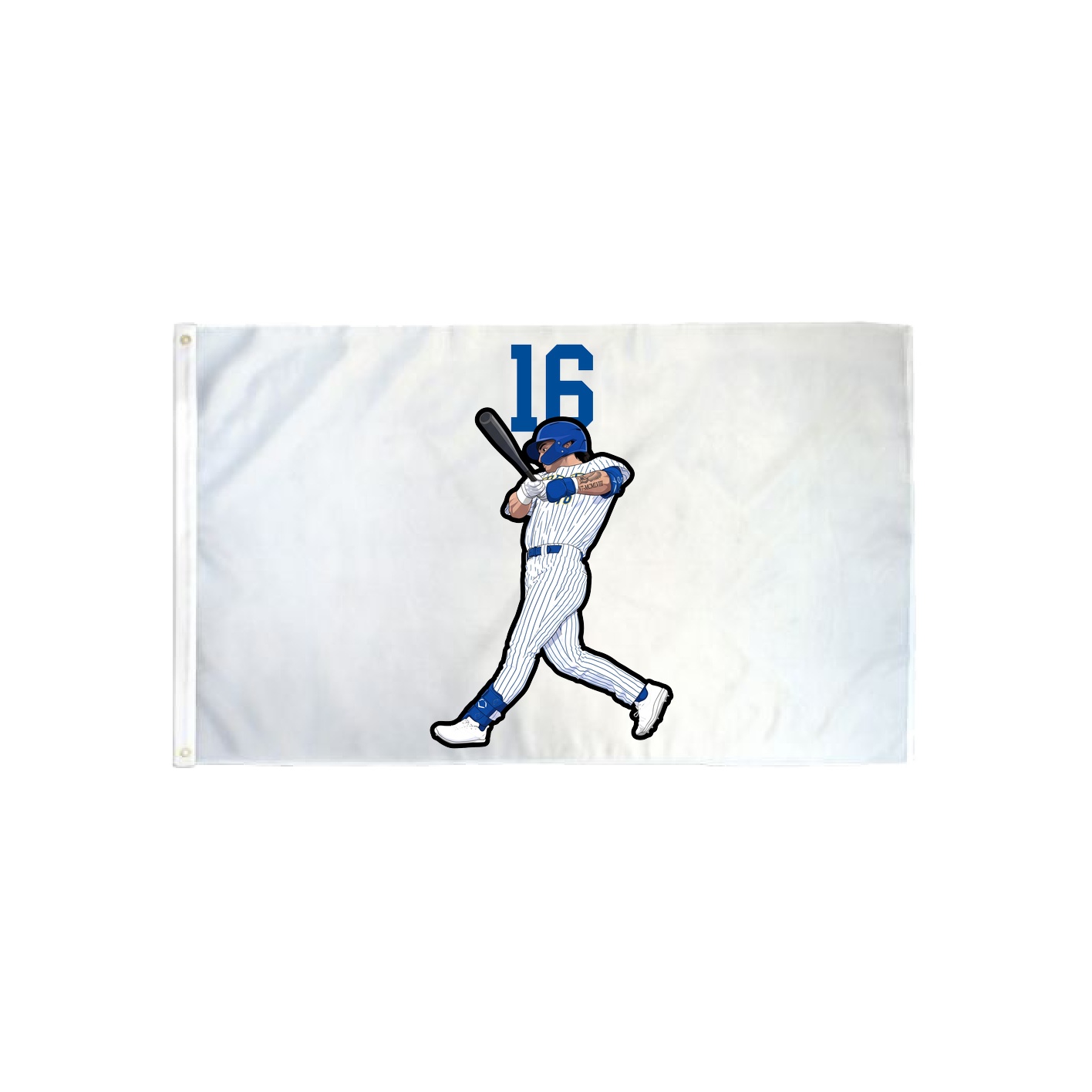 3x5 Flag — Number Top in Classic