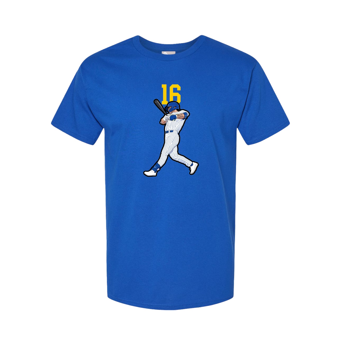Tee — Number Top in Royal