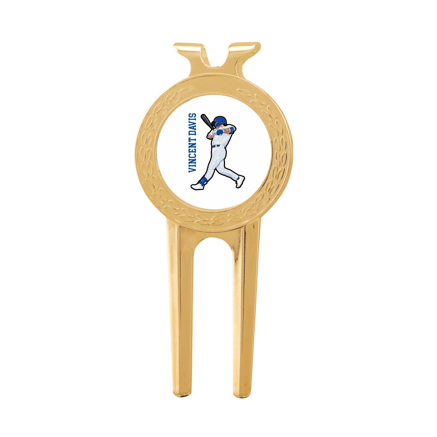 Divot Tool with Ball Marker — Name Vertical in Classic