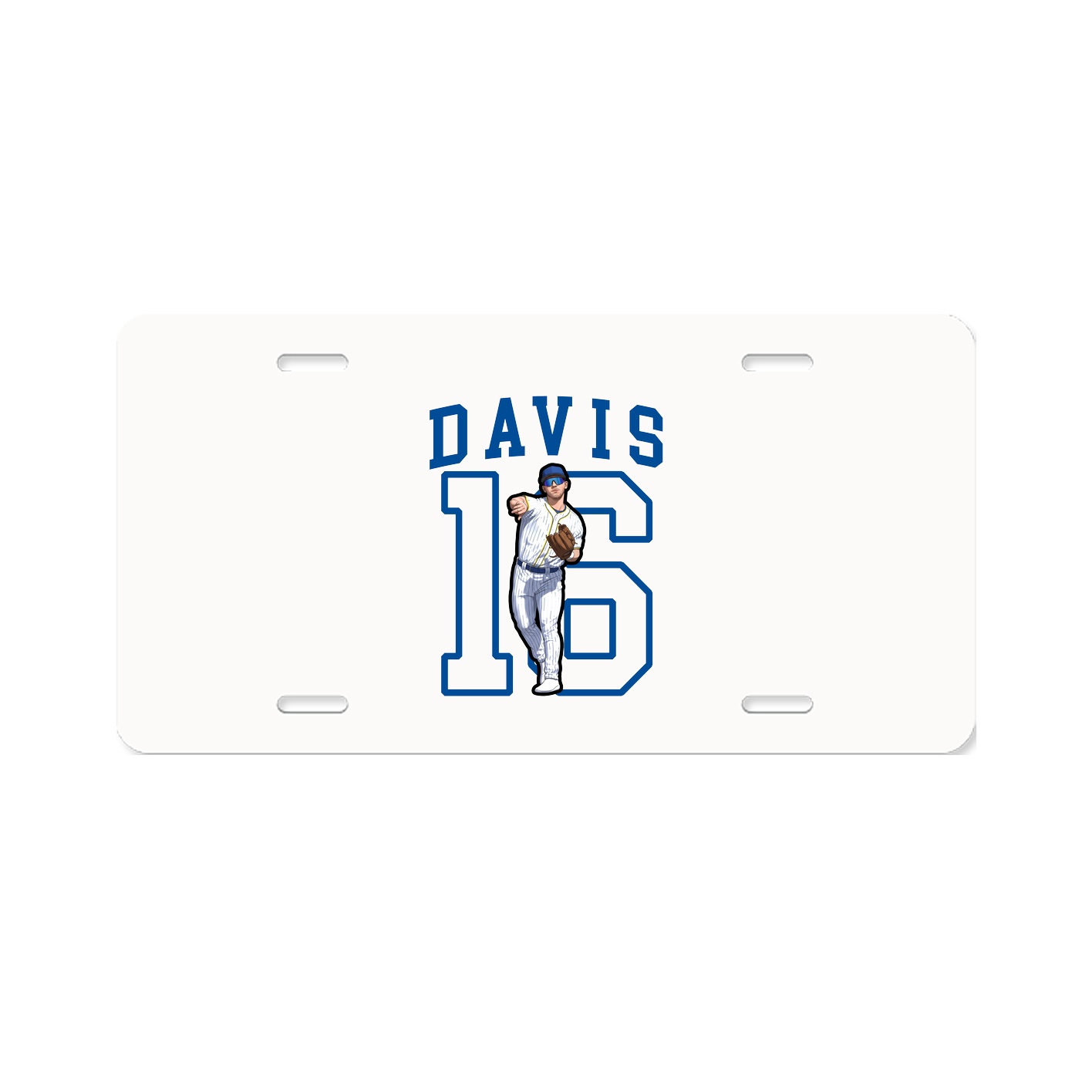 Aluminum License Plate