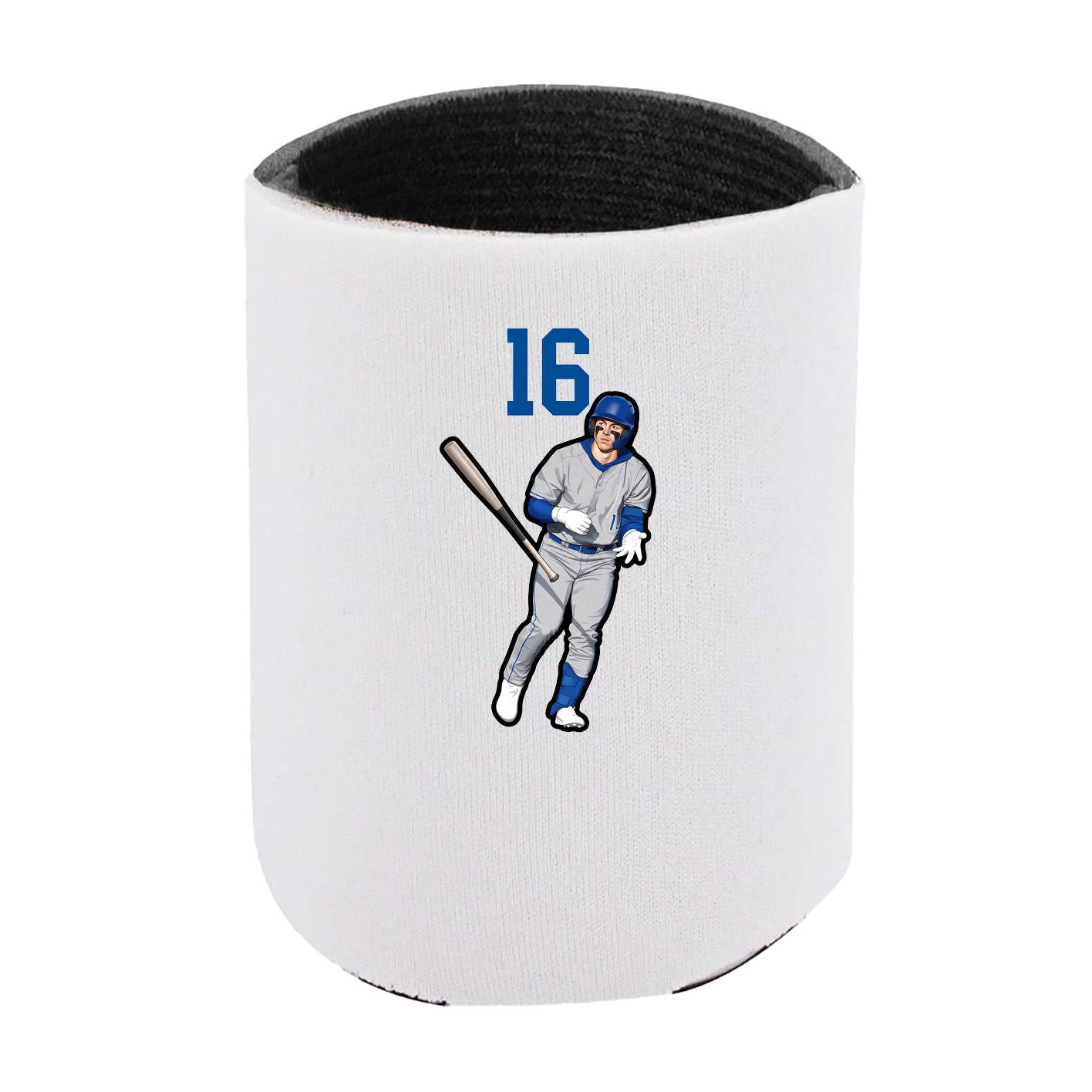 Can Holder — Number Top in White