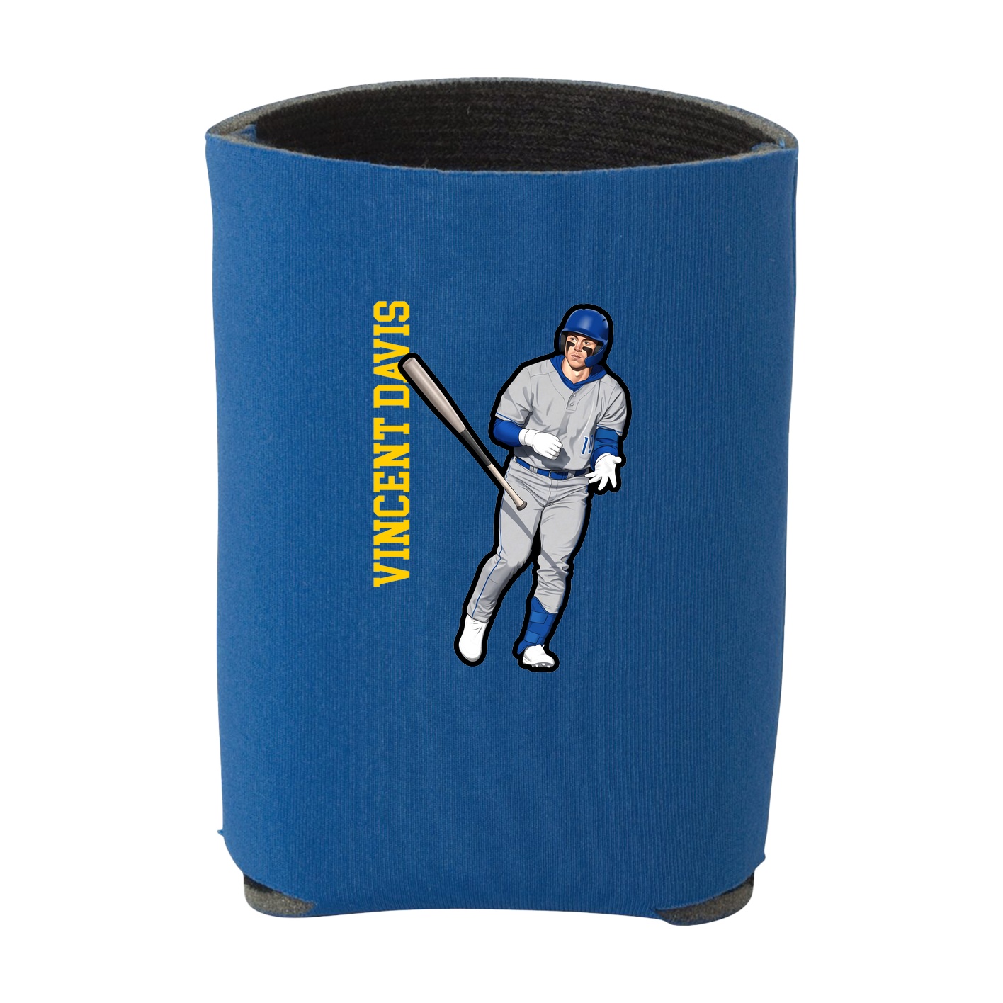 Can Holder — Name Vertical in Royal