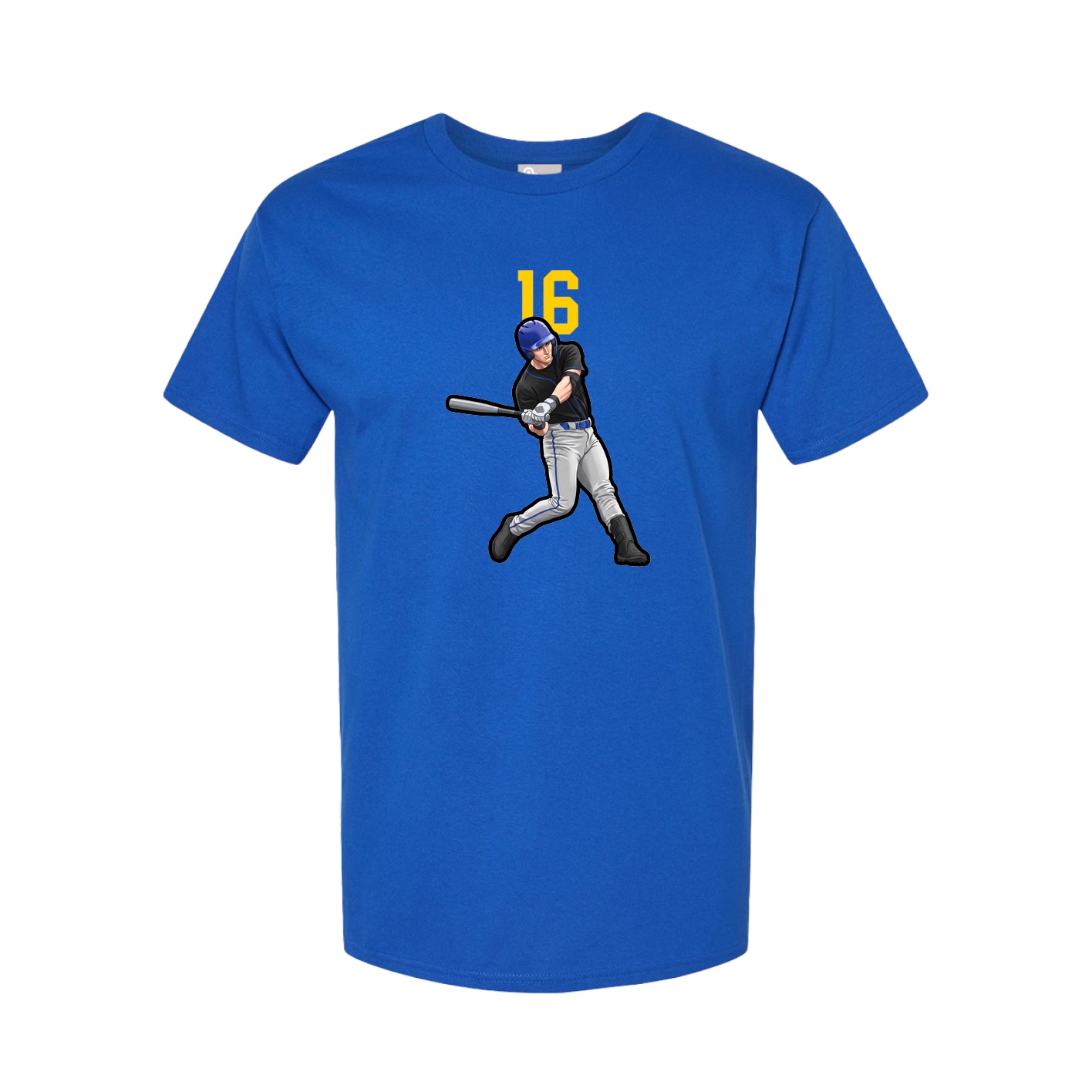 Tee — Number Top in Royal
